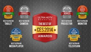 Ultra HDTV CES 2014 Awards