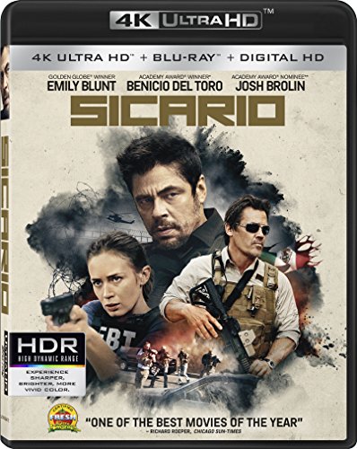 Sicario [4K Ultra HD + Blu-ray + Digital HD]